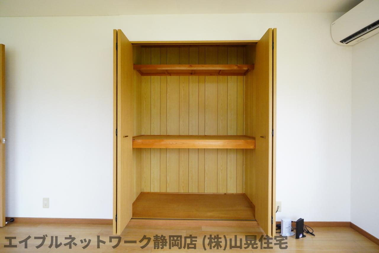 収納　十分な収納スペースがあります