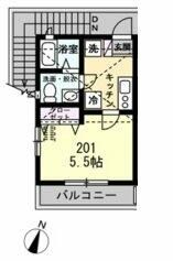 ディオニソスの間取り写真