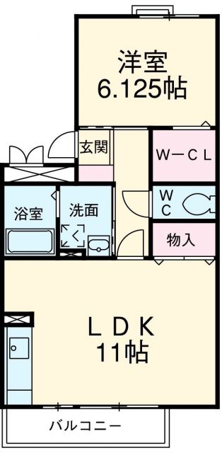エクセル ナオの間取り写真