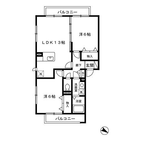 OrangeHouseの間取り写真