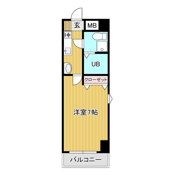 地下鉄桜通線 今池駅 徒歩3分 10階建 築24年の間取り写真