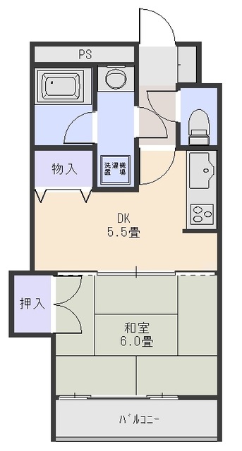 ダイアパレスステーションプラザ前橋IIの間取り