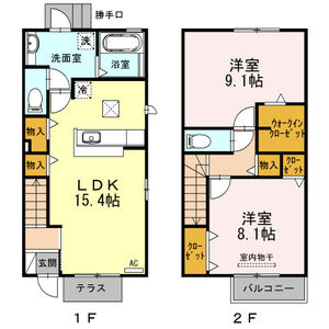 【Dーroom神丘町の間取り】