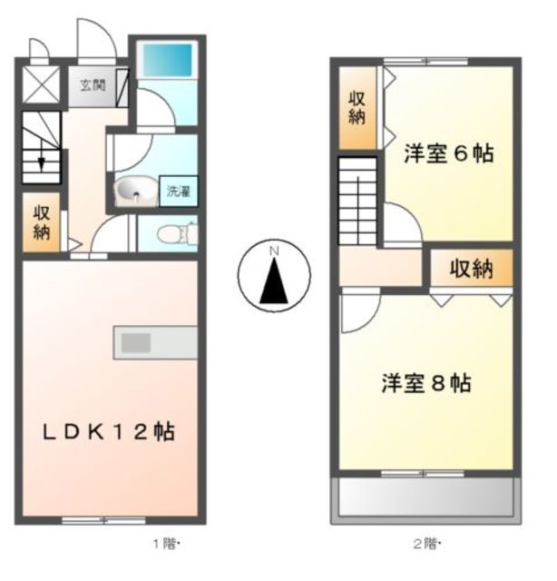 スマイルＭ＆Ｅ　東館の間取り