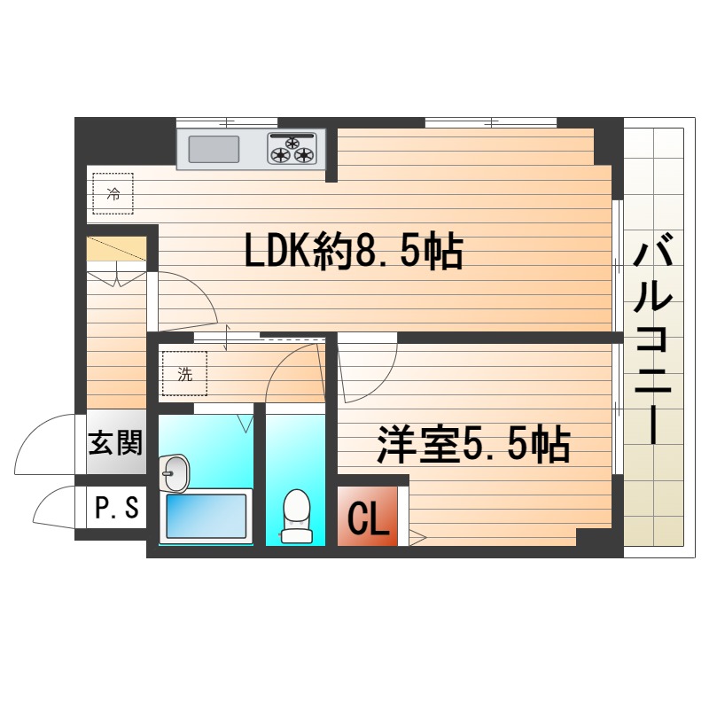 お花茶屋ダイヤモンドマンション_間取り_0