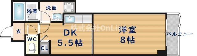 北本町プラザIの間取り