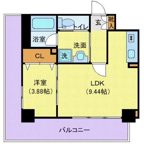 ルミエール日泉の間取り