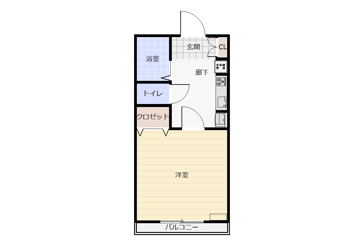 ROUTE1エルの間取り