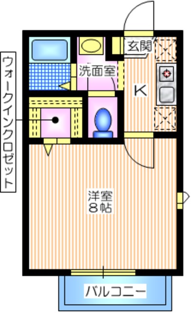 メゾンスユールの間取り