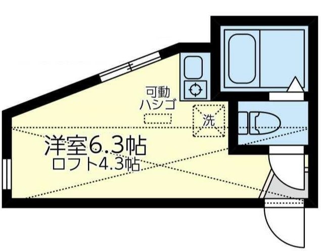 ユナイト富岡マリーゴールドの間取り