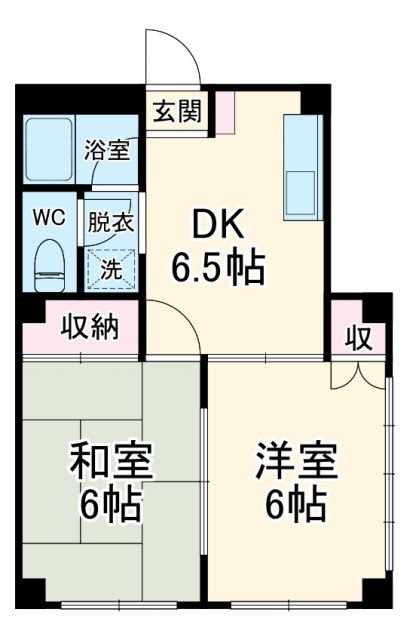 サンパールハイツの間取り