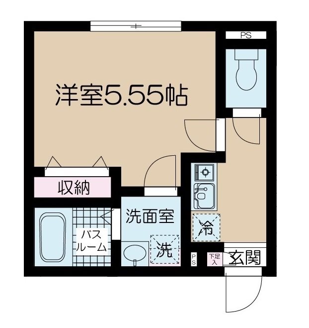 NSGATE新中野の間取り