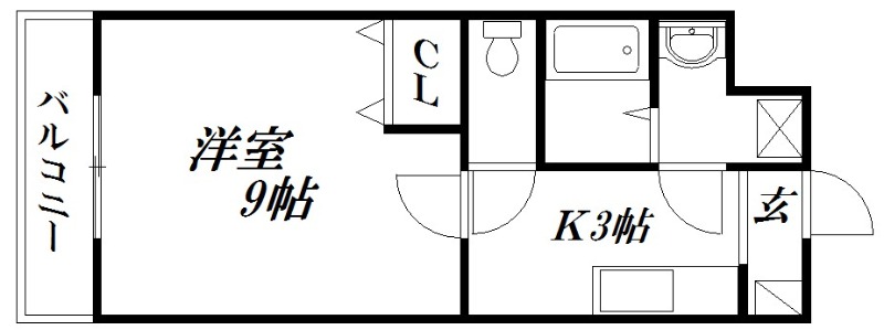 【浜松市浜名区於呂のマンションの間取り】