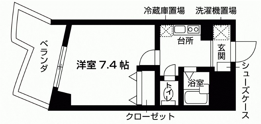 グラン　アベニールの間取り