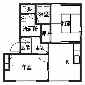 シャーメゾン新堂の間取り