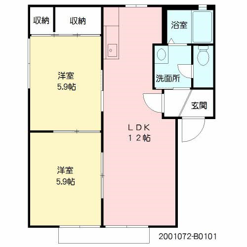 リバティータウンの間取り