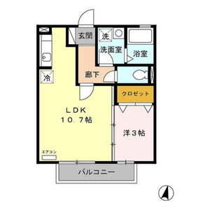 コンフォートIの間取り