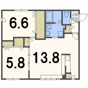 さくら福住の間取り