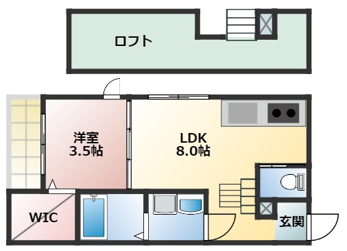 M＆Nの間取り