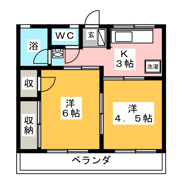 シティハイムグリーン戸塚の間取り