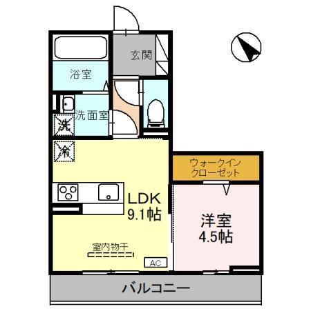 Ａｏｙａｍａ　Ｎｅｗ　Ｐａｌａｃｅの間取り