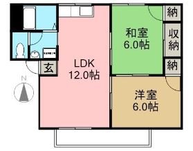 メゾン・ド・東雲　Bの間取り