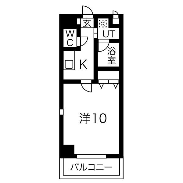 グローリ若宮の間取り