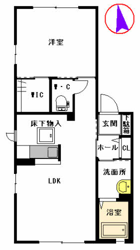 アルバカーサIIの間取り