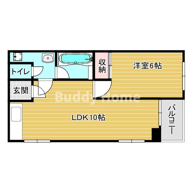 長居パークサイドプラザの間取り