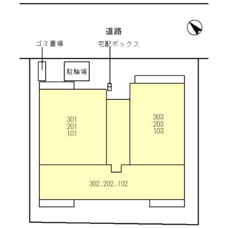 【富山市牛島町のアパートのその他】