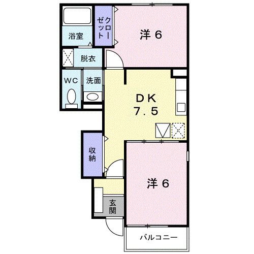 レジデンス・丸栖IIIの間取り