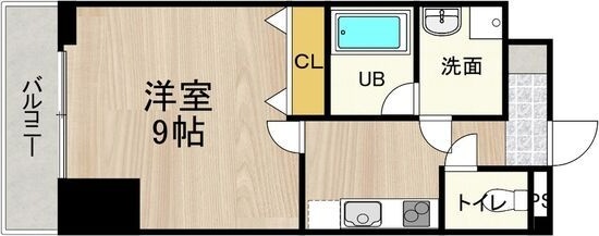 CITY SPIRE浜大津駅前の間取り