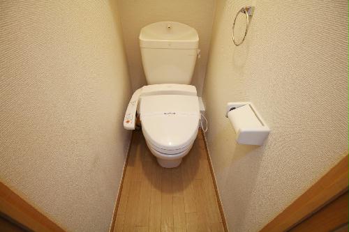 トイレ　あったら嬉しい温水洗浄便座！快適です♪