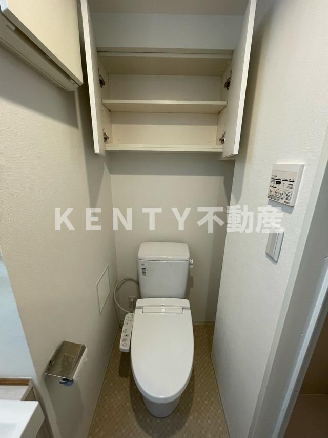 トイレ　ゆったりとした空間のトイレです
