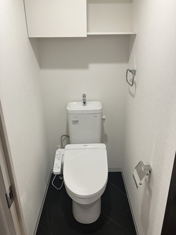 トイレ　ゆったり空間。