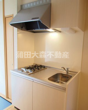 キッチン　2口ガスシステムキッチン