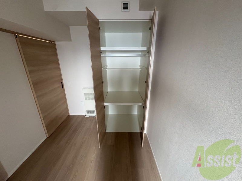 収納　収納もバッチリあるのでお部屋が片付きますよ！