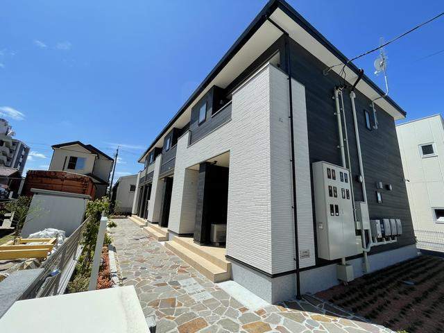 建物外観　ペット飼育できます。