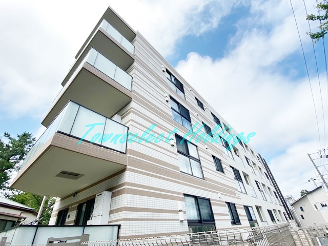 建物外観　鉄筋コンクリートマンションで防音面も安心♪