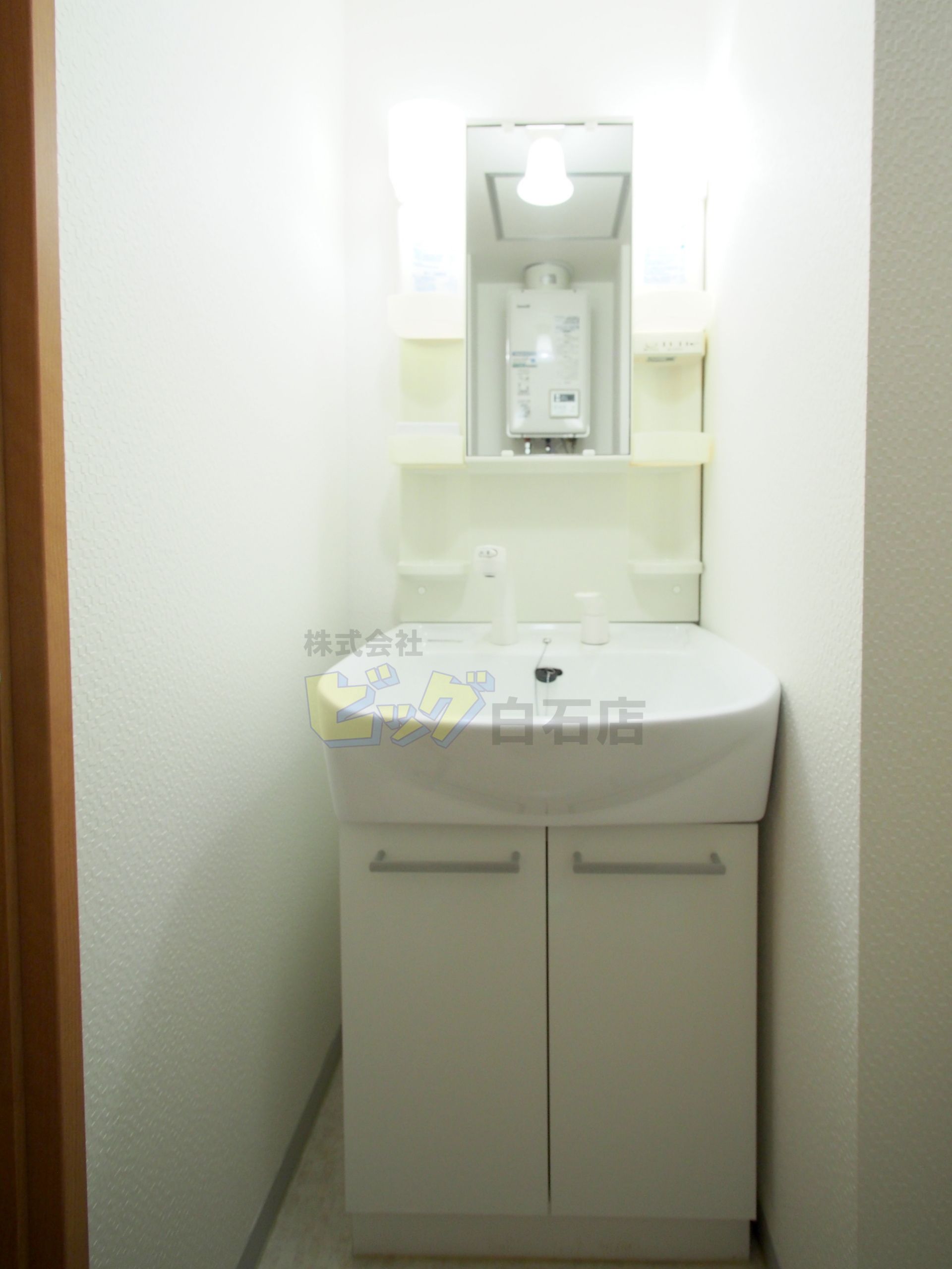 洗面設備　シャンプードレッサー付きです♪