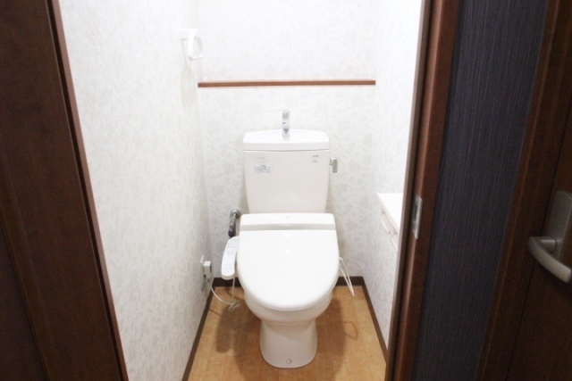 トイレ　清潔感のあるトイレです。