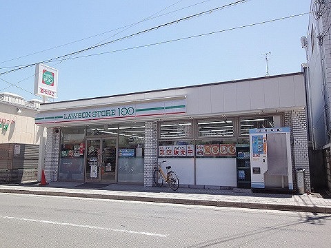 コンビニ　ローソンストア100 上賀茂御薗橋店（コンビニ）まで358m
