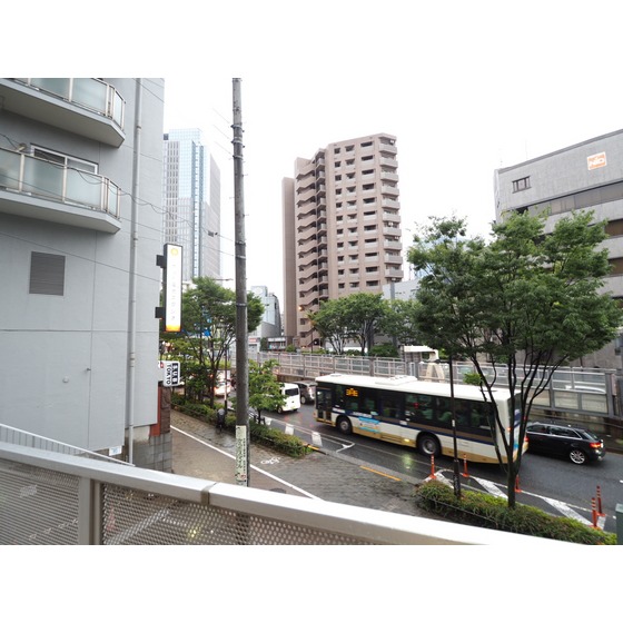 眺望　眺望（この日は雨でした）