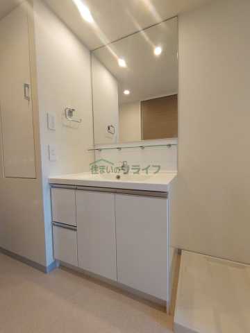 洗面設備　※参考写真です。同じ間取りの別部屋になります。