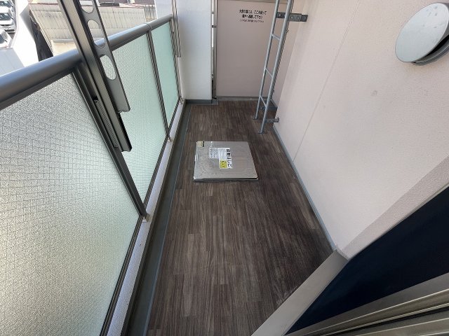 バルコニー　バルコニーがあります