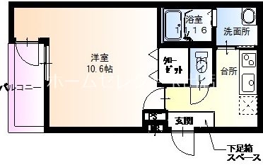 フジパレス西住之江VI番館の間取り写真