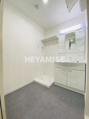 洗面設備　※同間取りの別の階のお部屋の画像です※現況を優先します