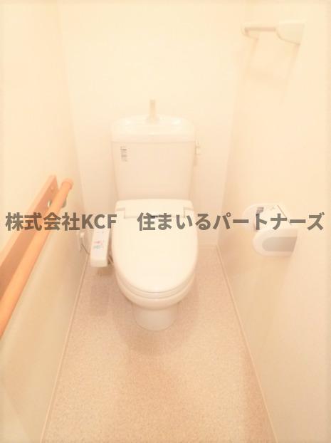 トイレ　ゆったりとした空間のトイレです