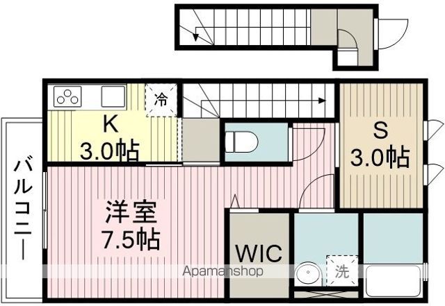 クレール シンシアの間取り写真