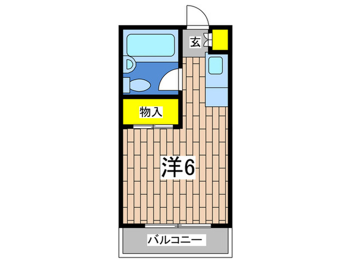 ヴィレッジ関本の間取り写真